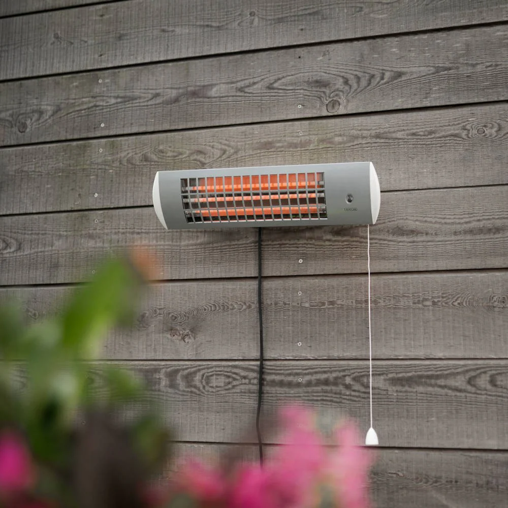 1.8kW IPX4 Wall Mounted Quartz Bulb Electric Tube Heater | Heatlab® - Image 3