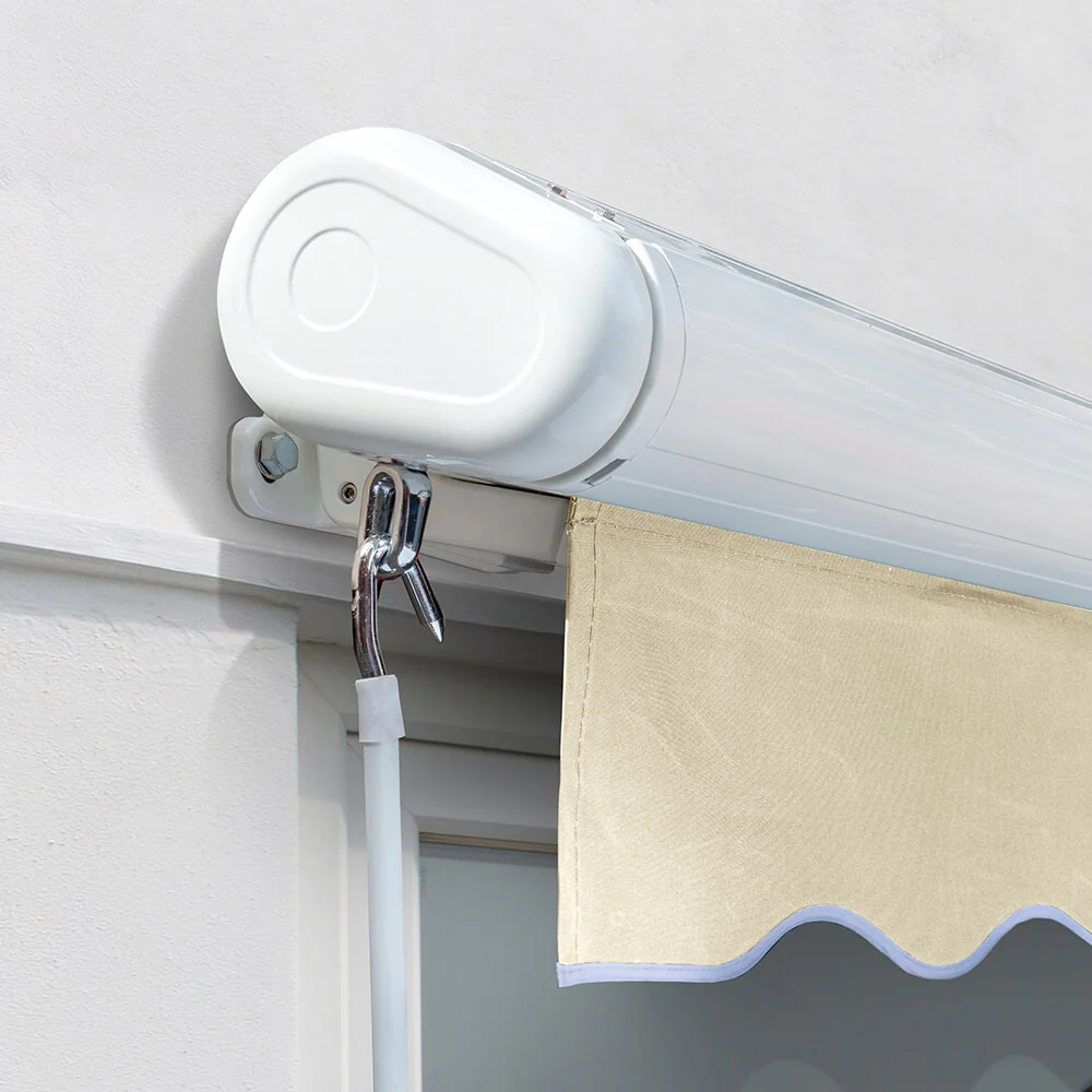 2.0m Full Cassette Electric Awning, Ivory - Image 5