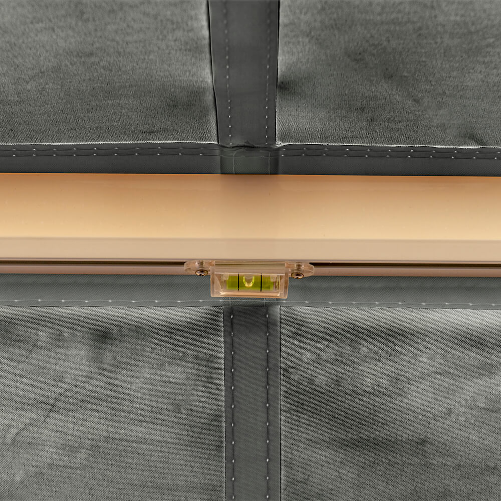 2.0m Half Cassette Electric Awning, Charcoal - Image 7