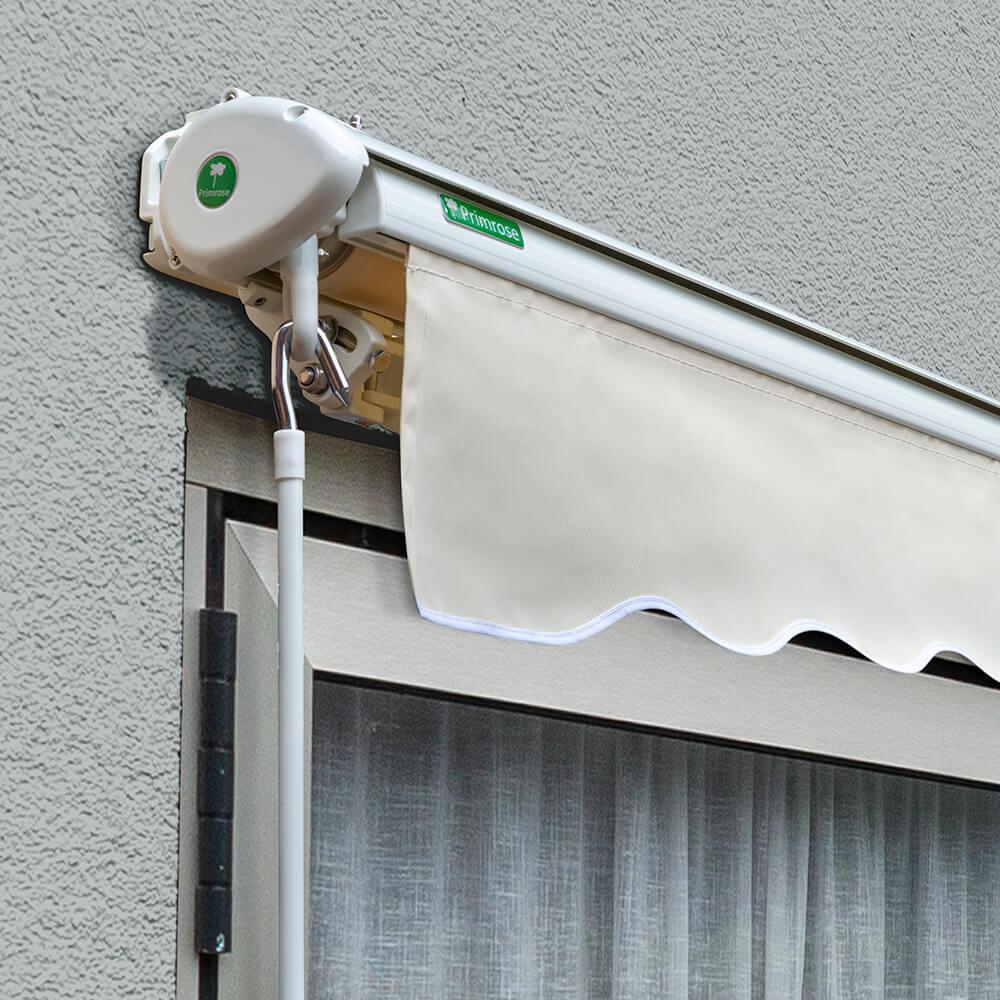 2.0m Half Cassette Manual Awning, Ivory - Image 4