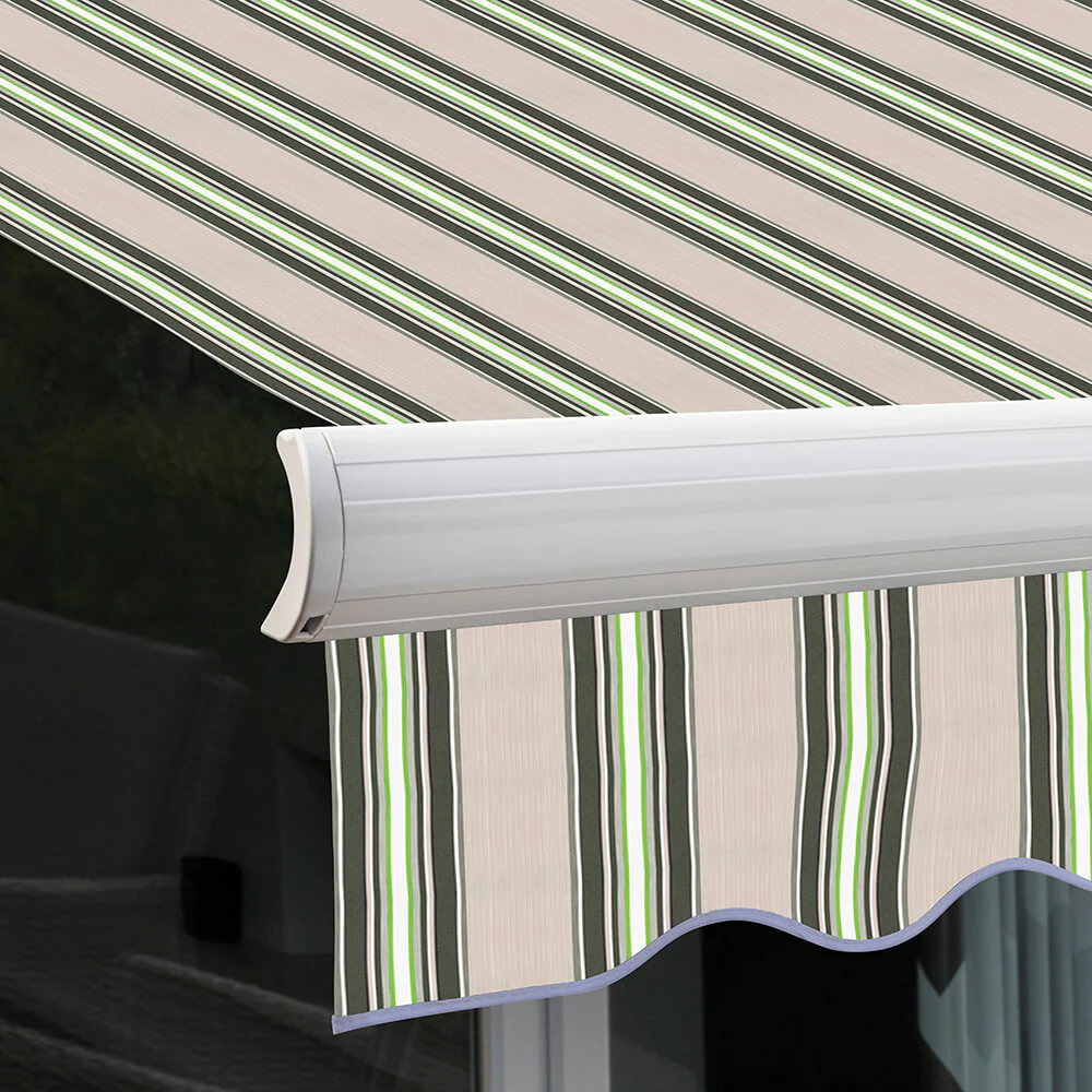 2.5m Full Cassette Electric Awning, Multi Stripe - Image 6