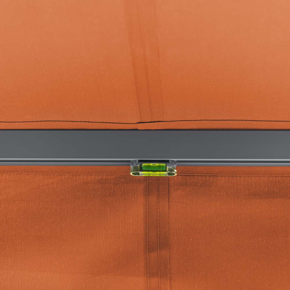 2.5m Standard Manual Terracotta Awning (Charcoal Cassette) - Image 7