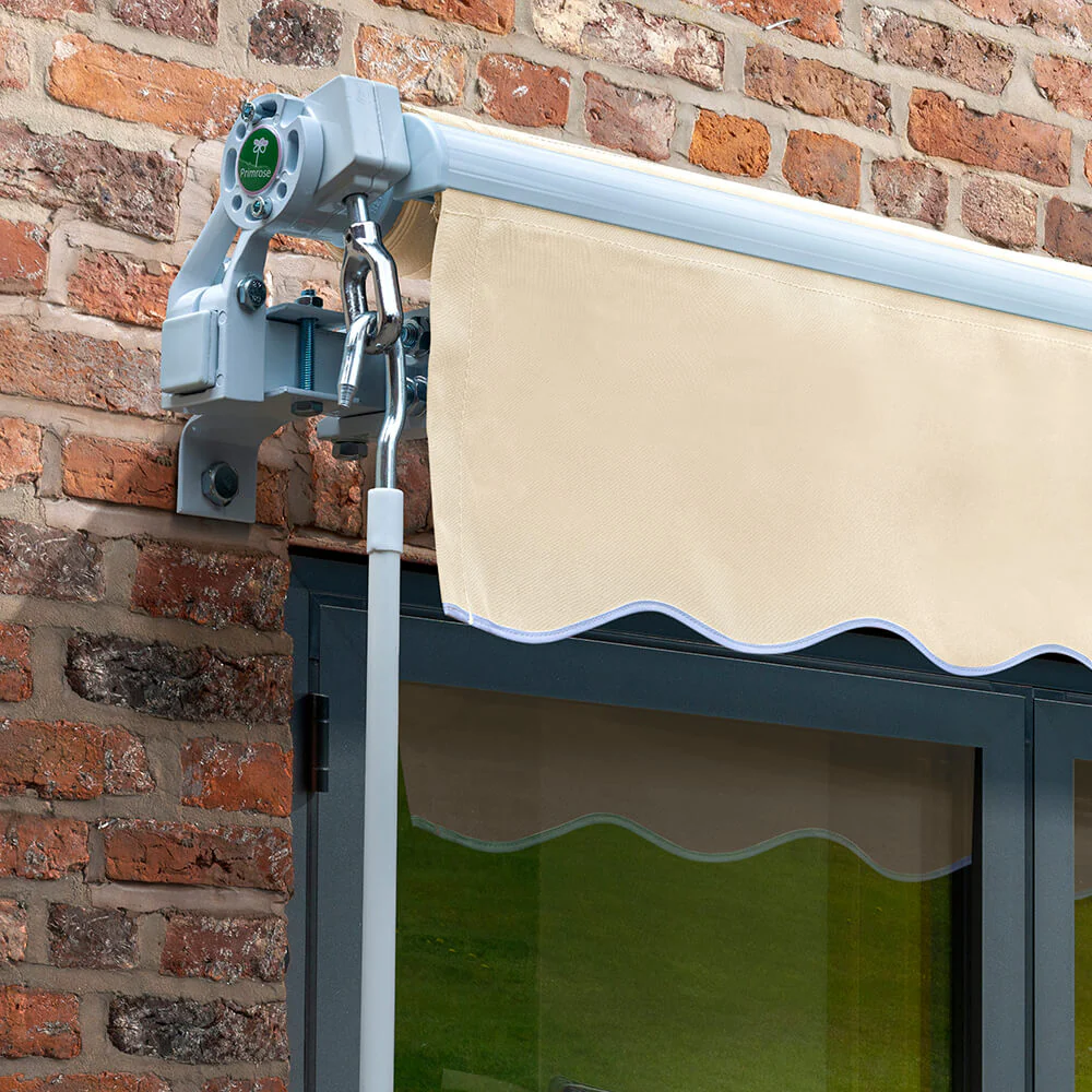 3.0m Budget Manual Awning, Ivory - Image 2
