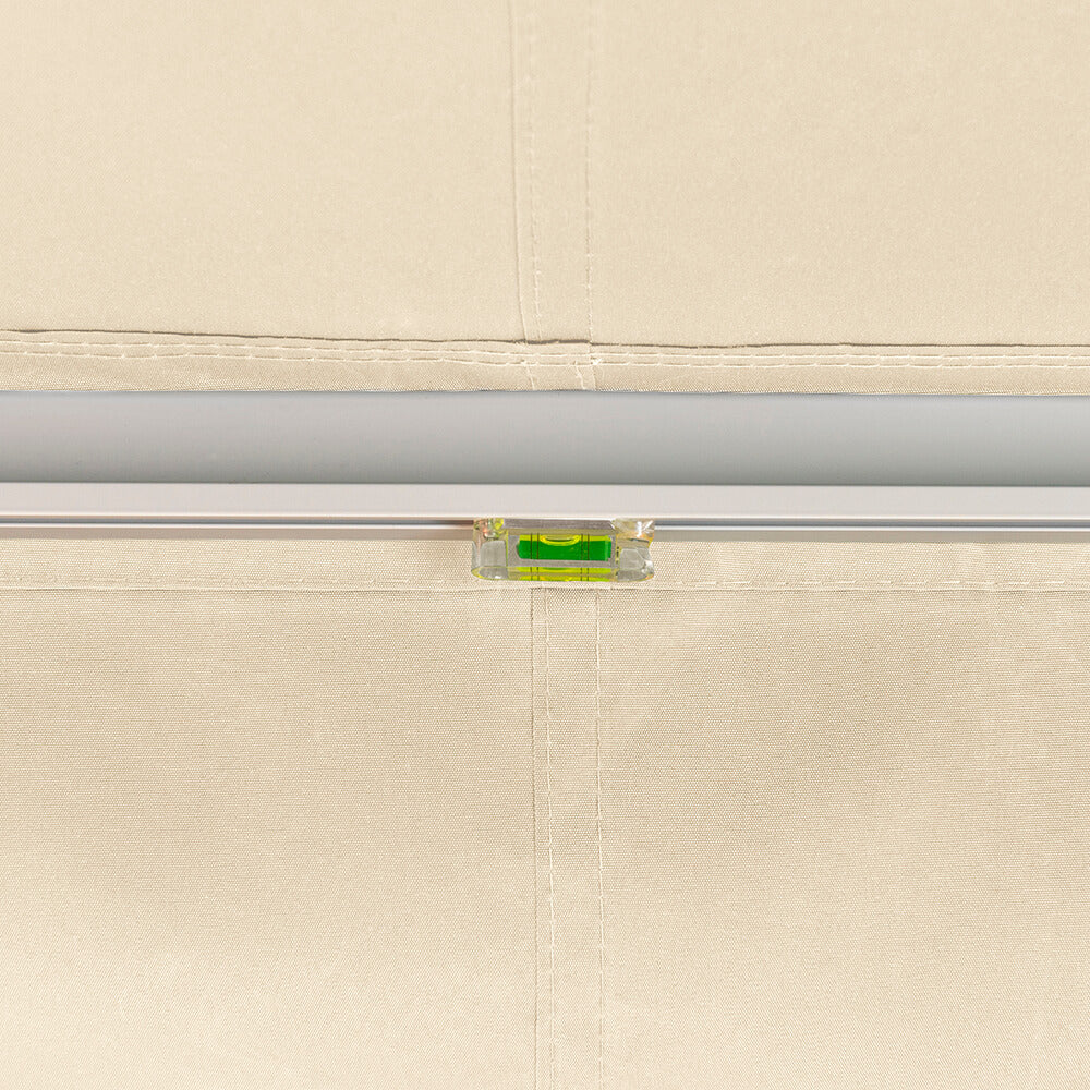 3.0m Budget Manual Awning, Ivory - Image 6