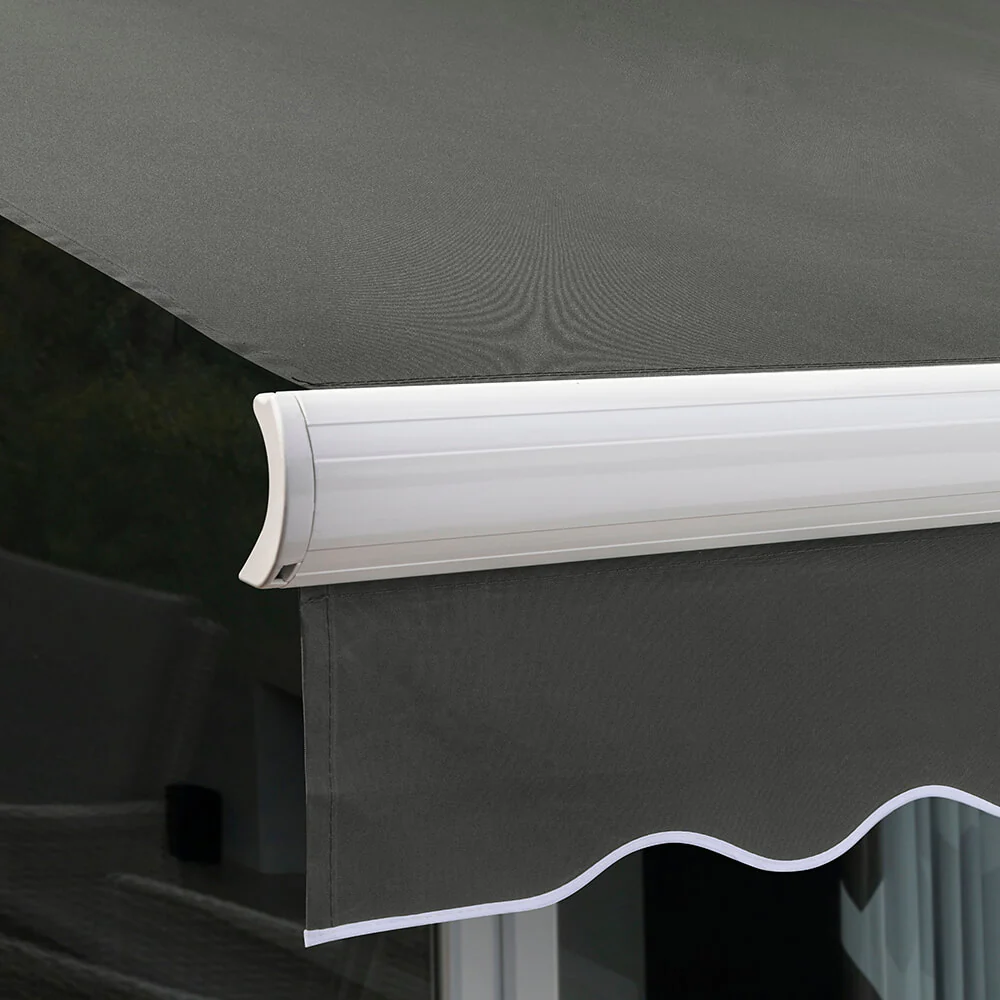 3.0m Full Cassette Electric Awning, Charcoal - Image 4