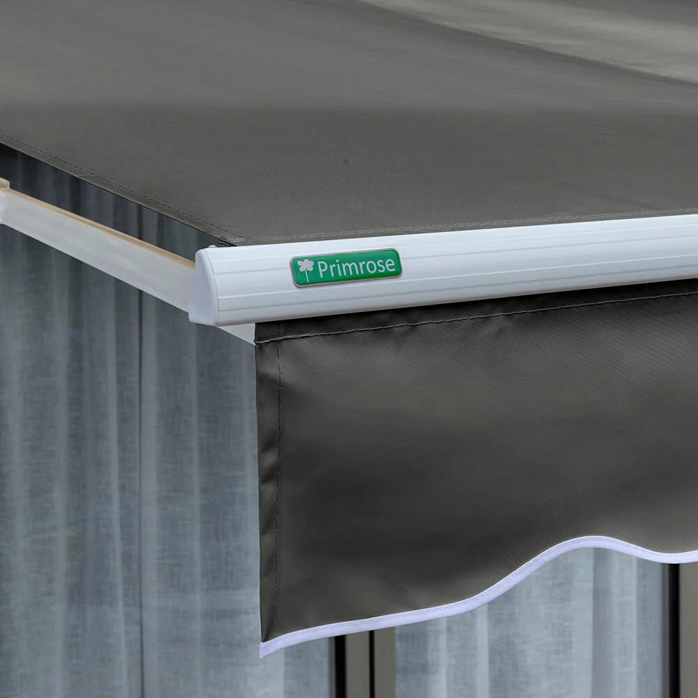 3.0m Half Cassette Electric Awning, Charcoal - Image 5