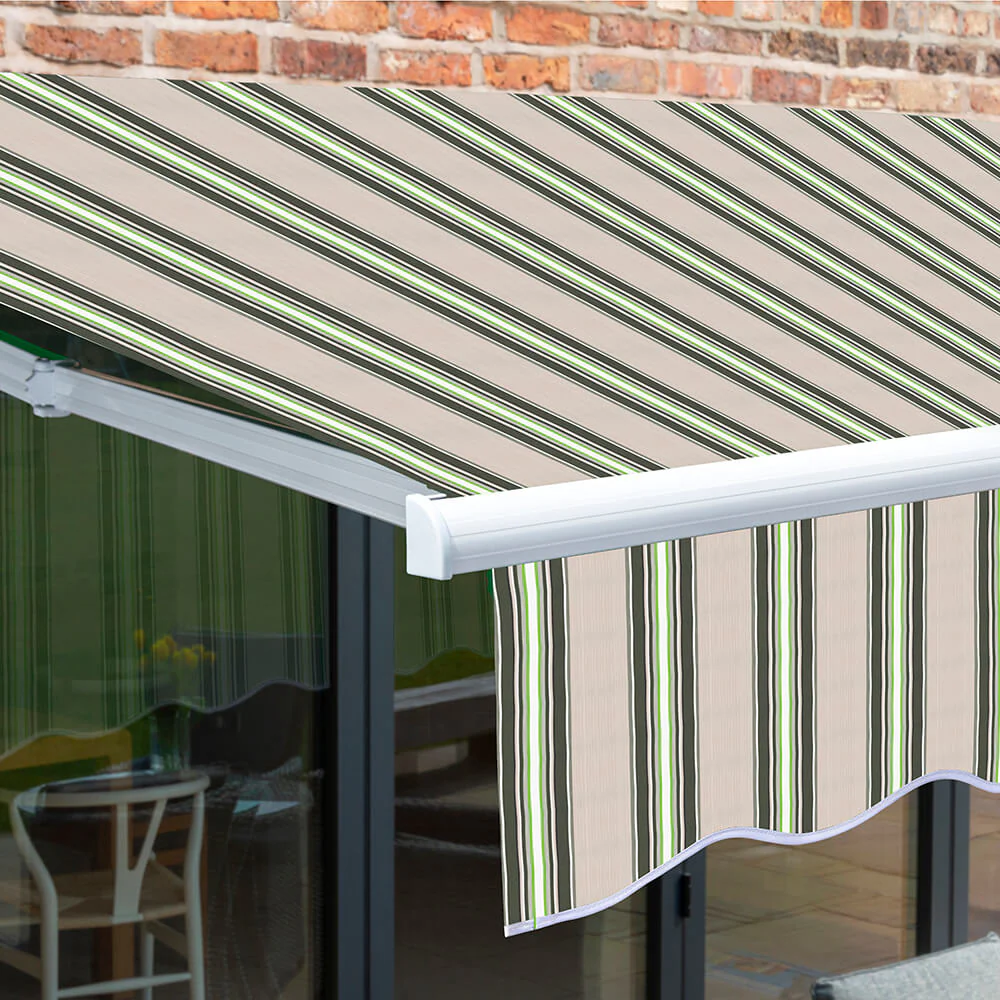 3.5m Budget Wireless Electric Awning, Multi Stripe - Image 5
