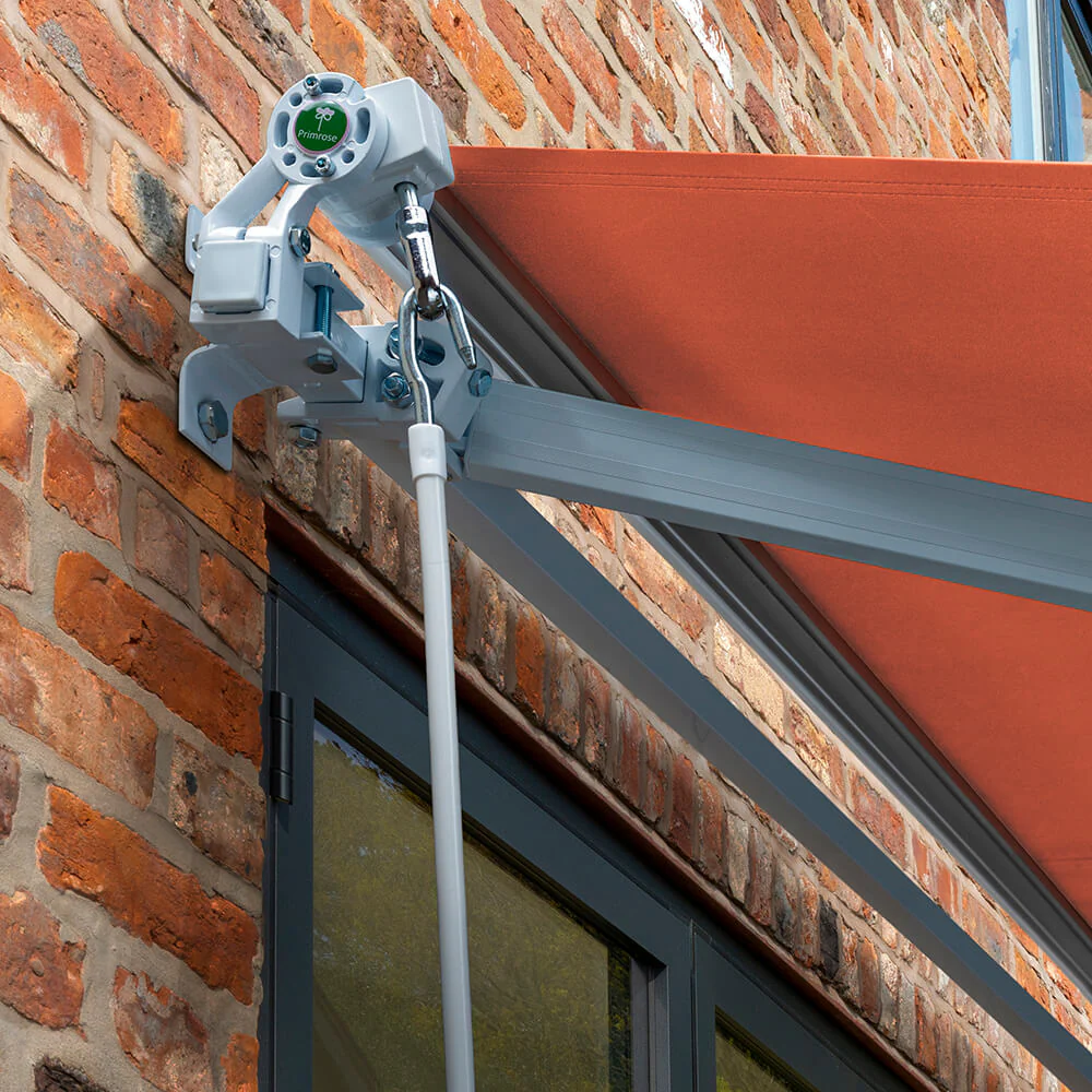 4.0m Budget Manual Awning, Terracotta - Image 4