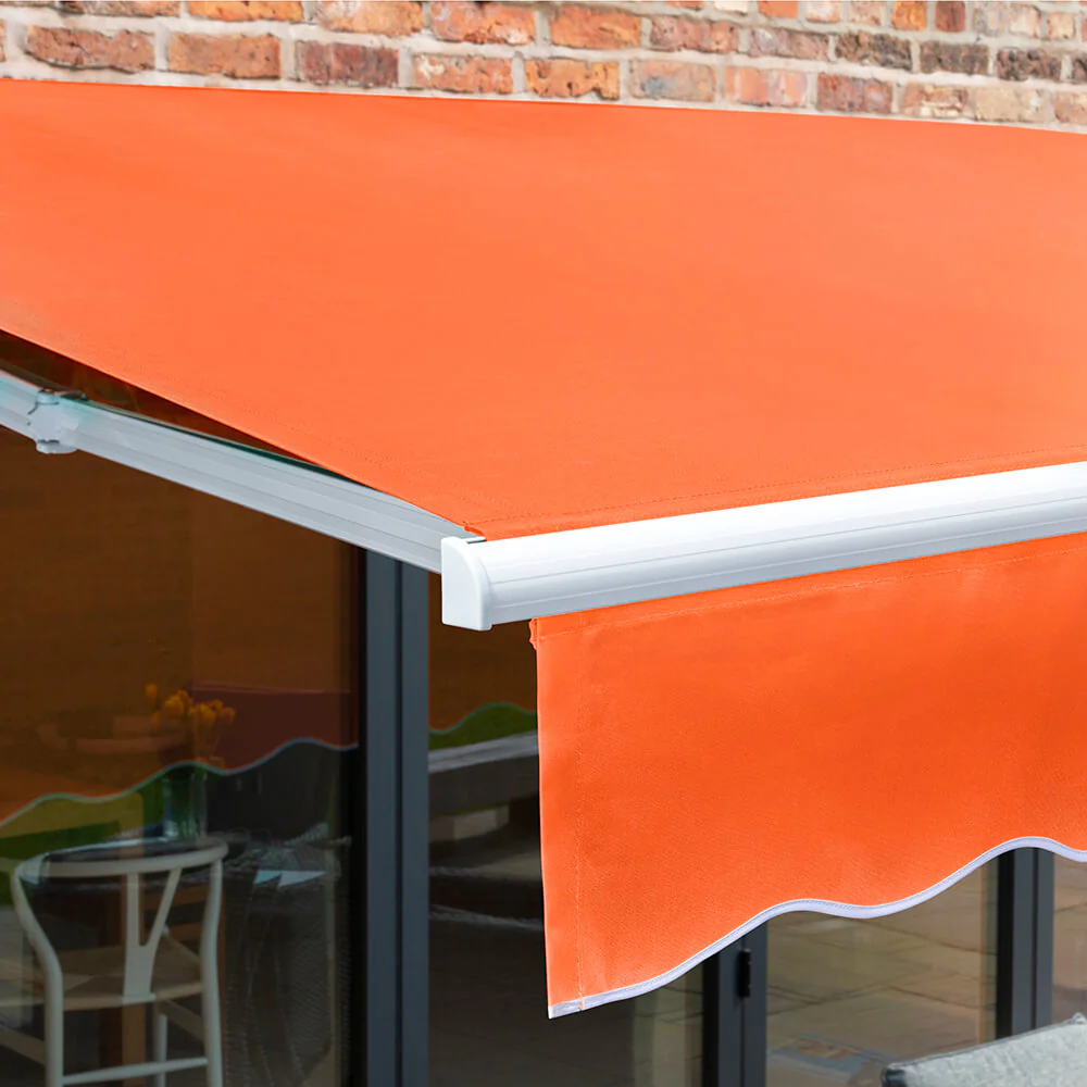 4.0m Budget Manual Awning, Terracotta - Image 7