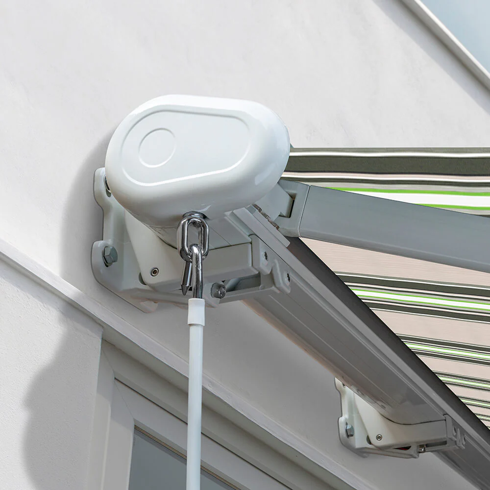4.0m Full Cassette Electric Awning, Multi Stripe - Image 4