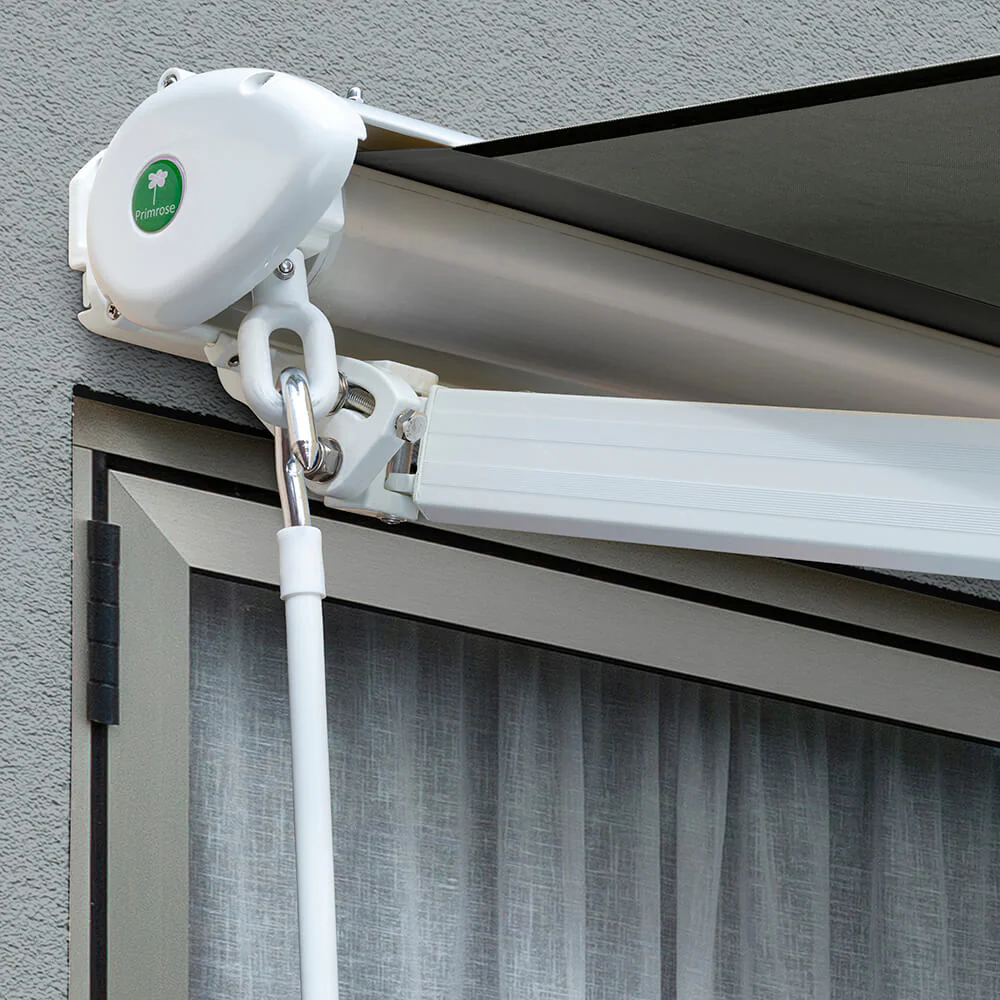 4.0m Half Cassette Manual Awning, Charcoal - Image 7