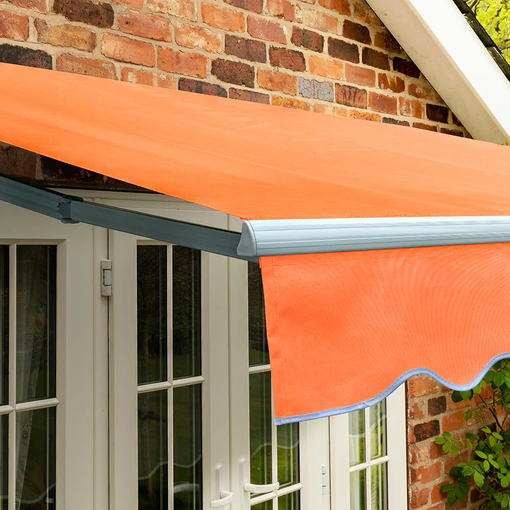 4.0m Standard Manual Awning, Terracotta - Image 4