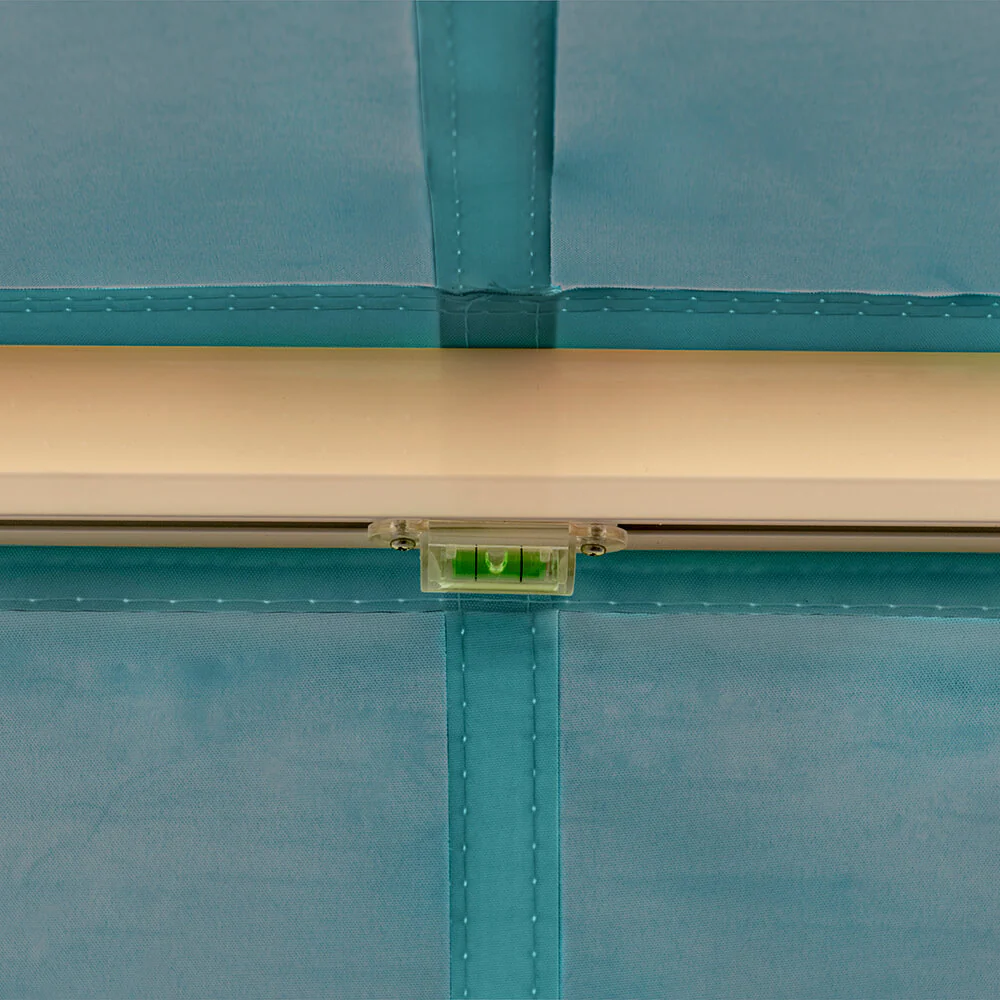 4.5m Half Cassette Electric Awning, Plain Green - Image 7