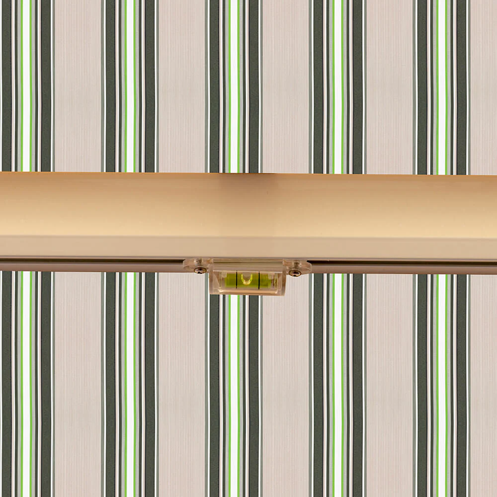 4.5m Half Cassette Manual Awning, Multi Stripe - Image 4