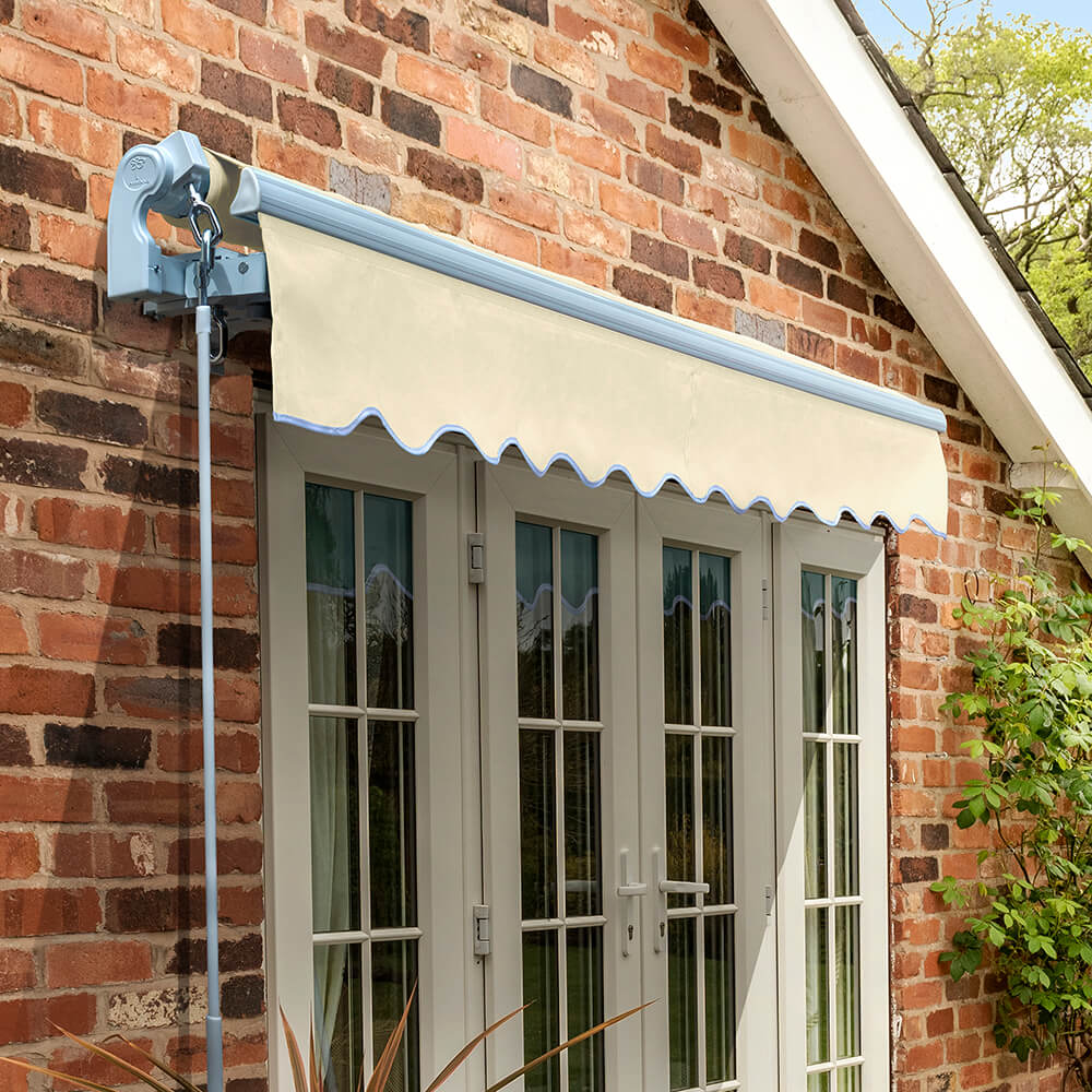 4.5m Standard Manual Awning, Ivory - Image 7