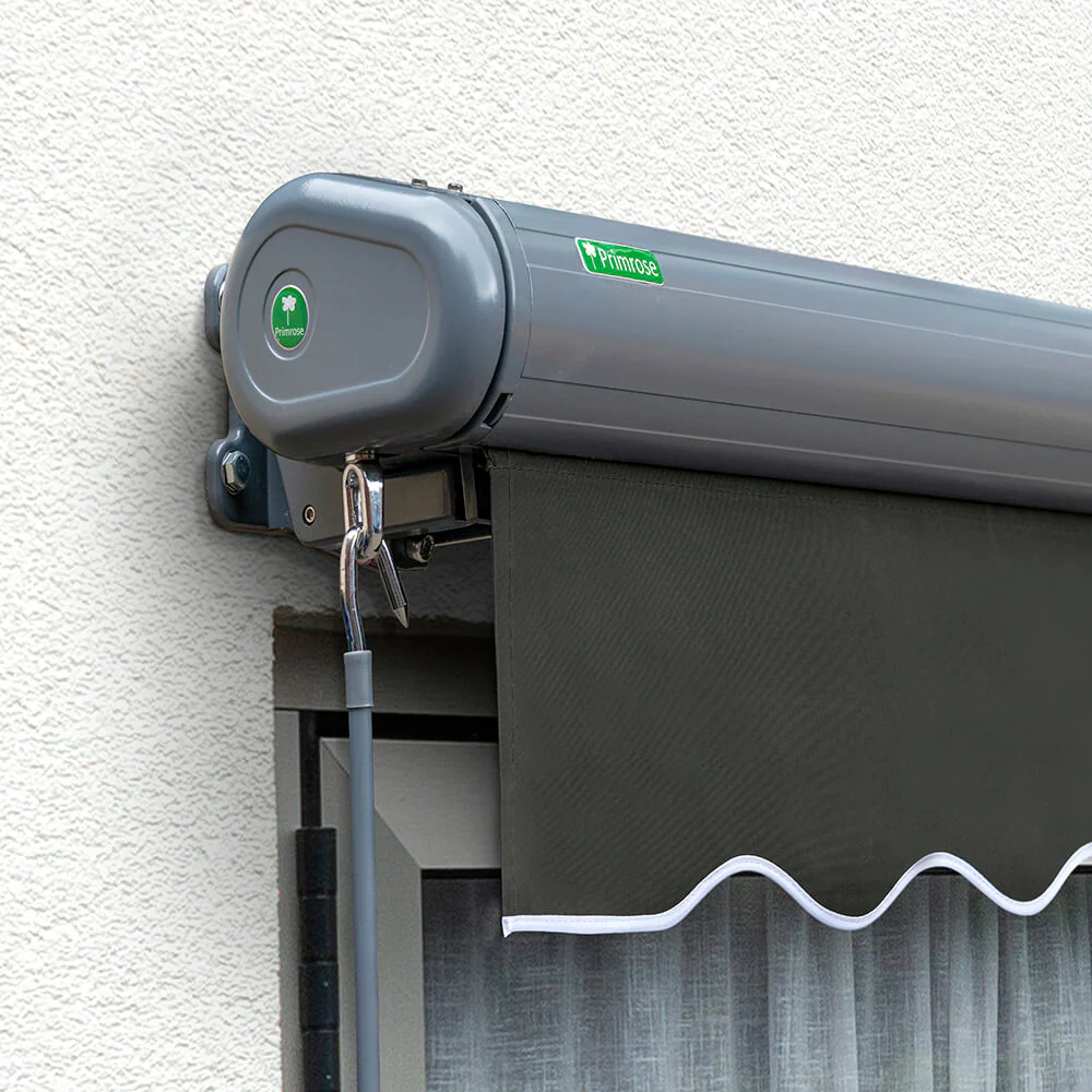 5.0m Full Cassette Electric Charcoal Awning (Charcoal Cassette) - Image 2