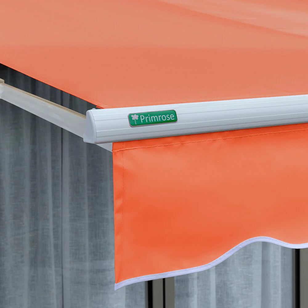 6.0m Half Cassette Electric Awning, Terracotta - Image 5