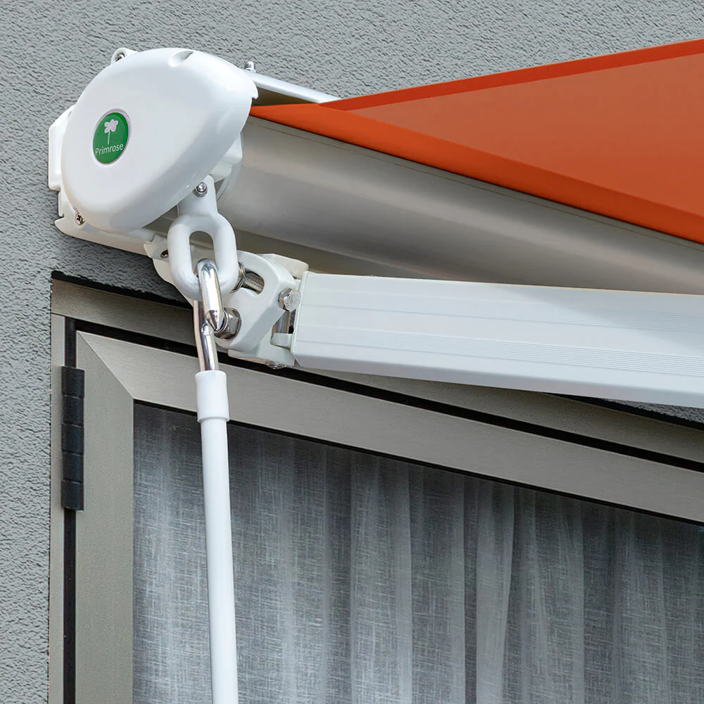 6.0m Half Cassette Electric Awning, Terracotta - Image 6