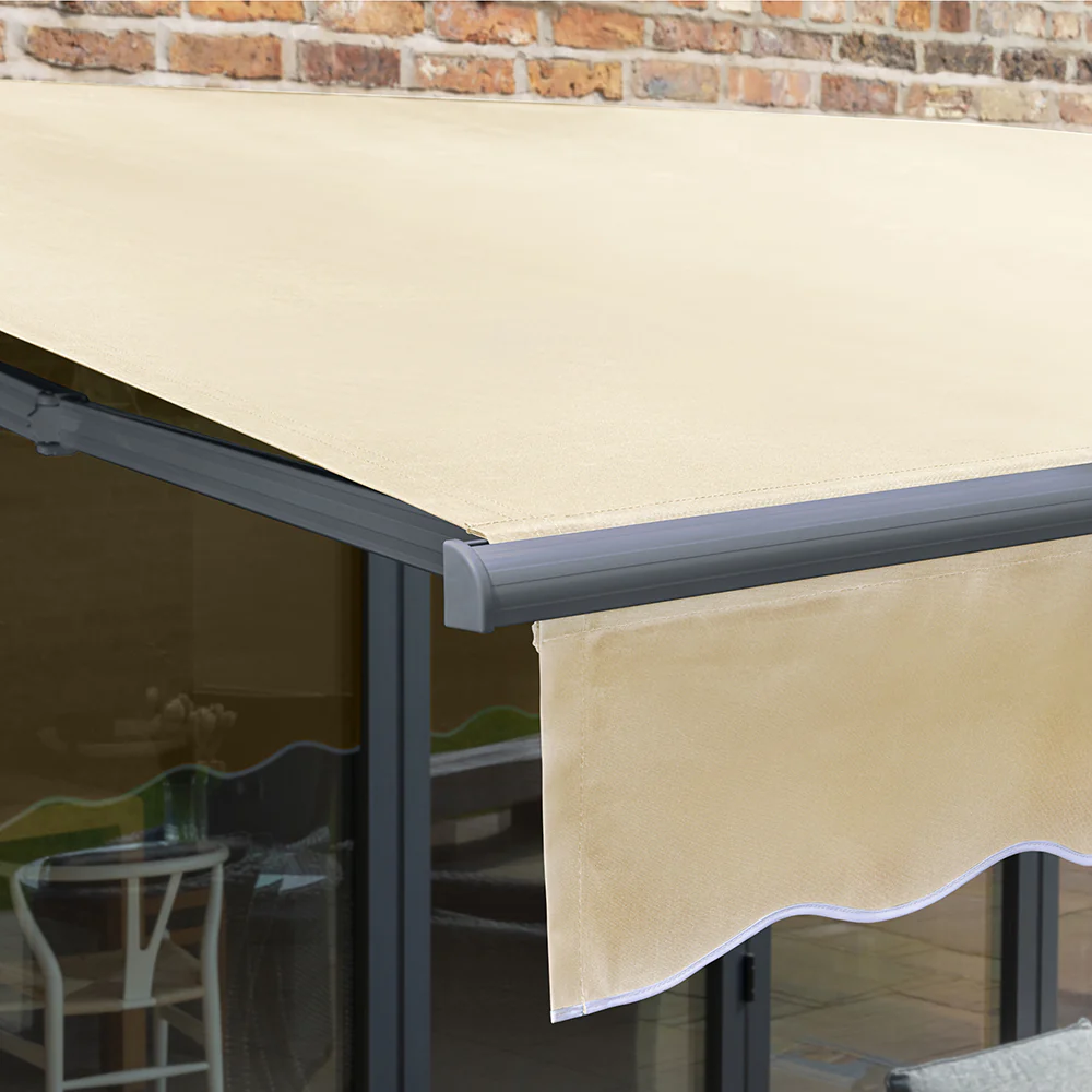3m Budget Manual Ivory Awning (Charcoal Cassette) - Image 7