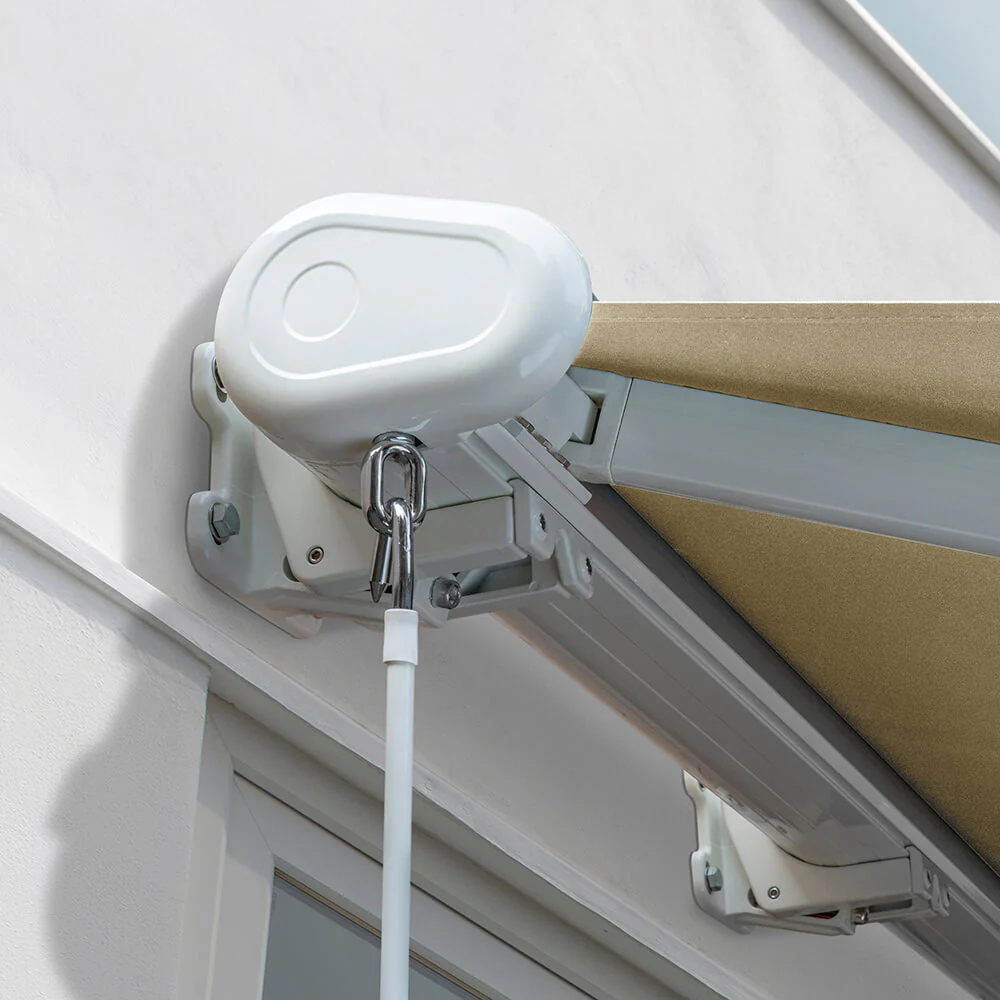 6m Full Cassette Electric Awning, Ivory Polyester - Image 6