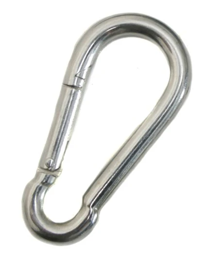 Galvanised Steel Snap Hook 8cm x 4cm - Sail Shade Fitting Accessories - Image 3