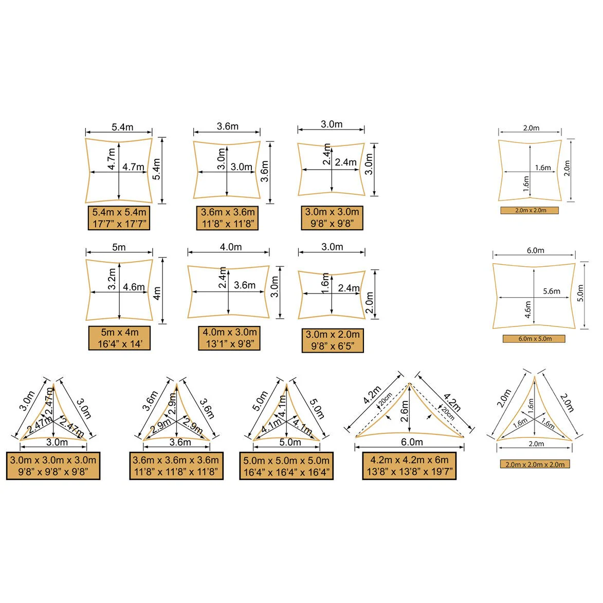 Sail Shade | Premium Waterproof | Silver - Image 8