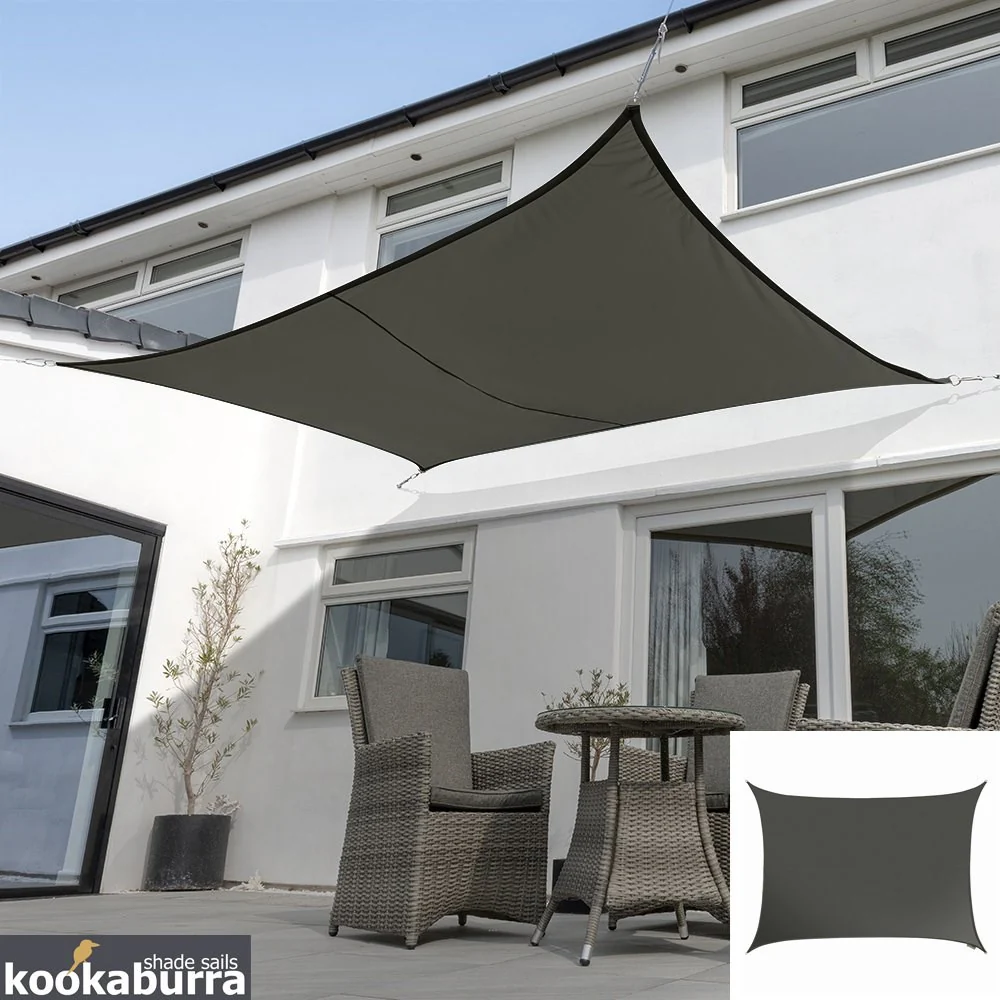 Sail Shade | Standard Water Resistant | Charcoal - Image 4
