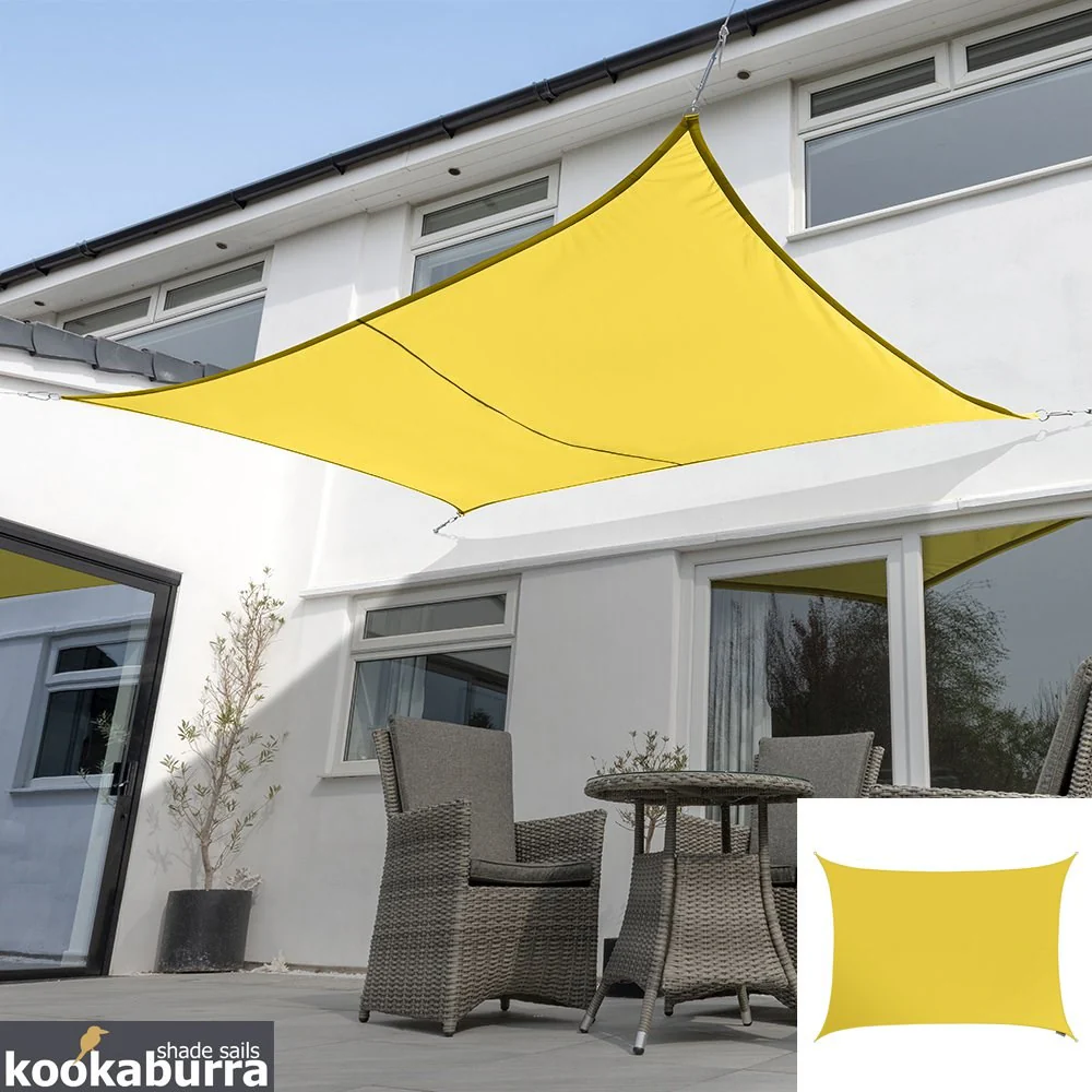 Sail Shade | Standard Water Resistant | Yellow - Image 4
