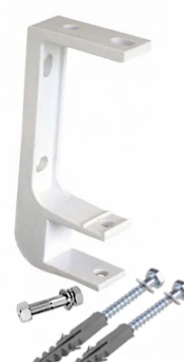 Set Of 4 Ceiling Wall Brackets For 40mm Torsion Bar - For 4.5m - 5m Standard Manual and XL Awnings
