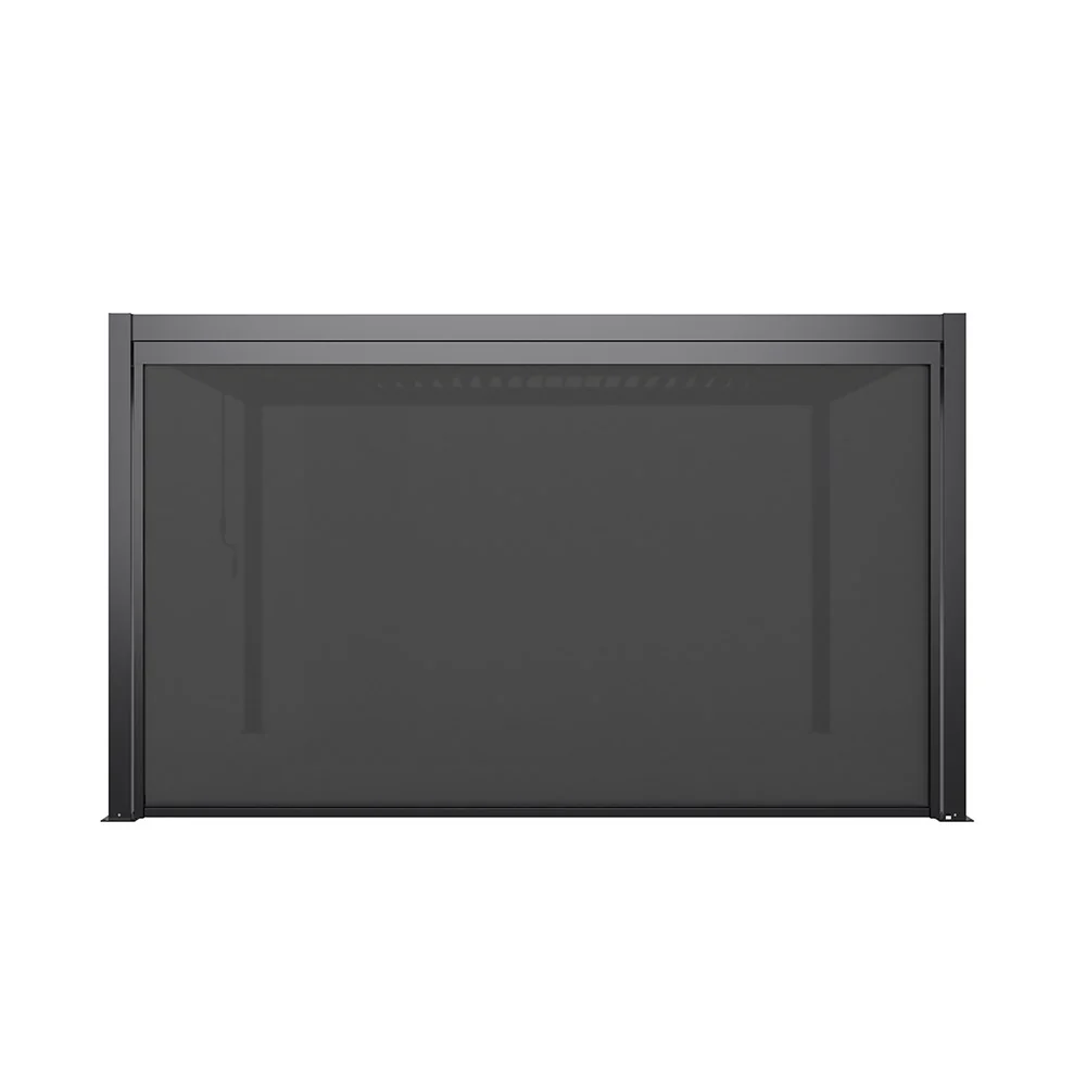 Single Charcoal Pulldown Side Shade for 3x3m, 3x4m & 6x3m Deluxe Pergola - Image 5