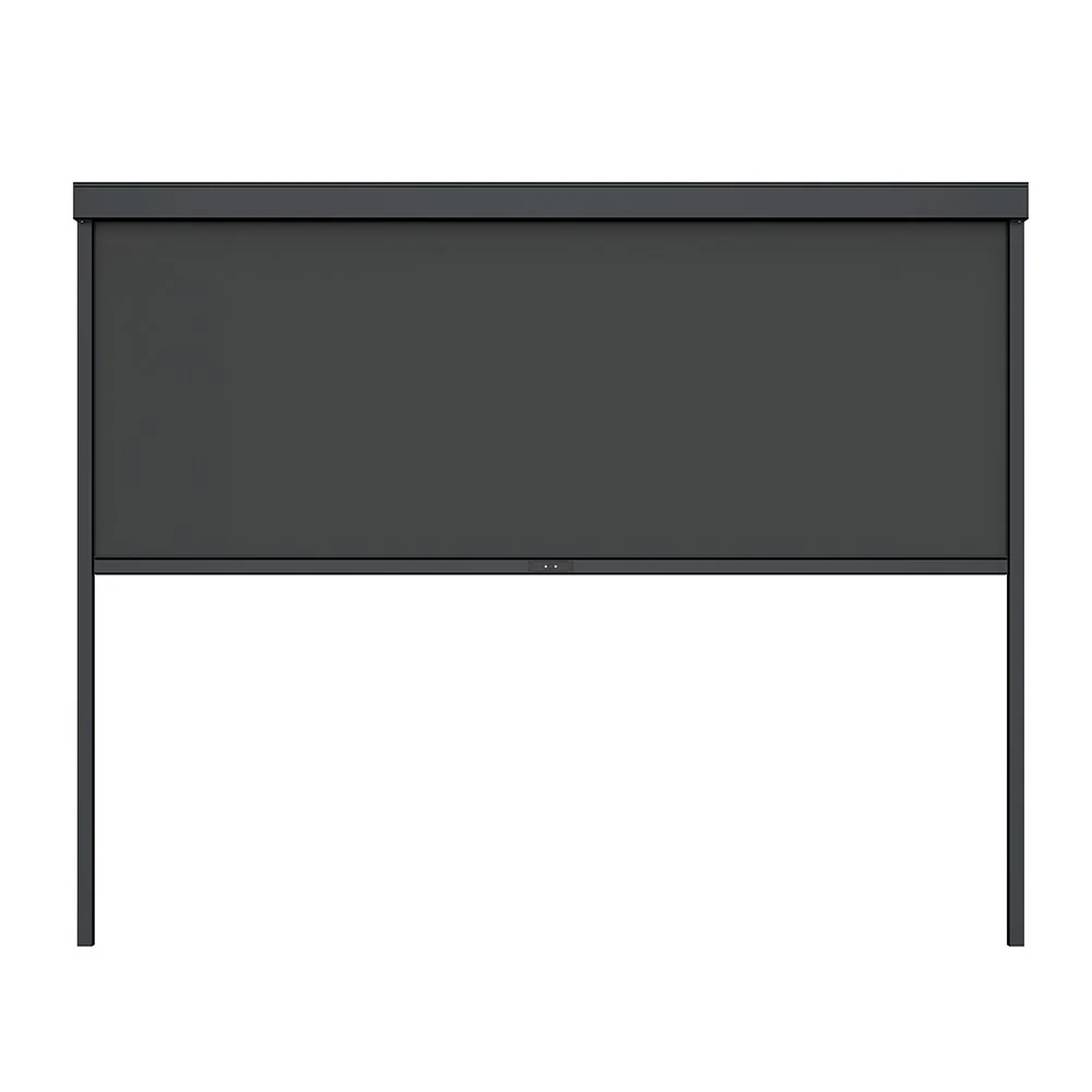 Single Charcoal Pulldown Side Shade for 3x3m, 3x4m & 6x3m Deluxe Pergola - Image 8