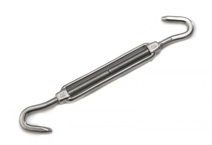 Stainless Steel Turnbuckle (Hook/Hook Ends) - Sail Shade Fitting Accessories - Image 3
